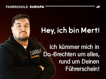 Mert. Dein Ansprechpartner in Dortmund Brechten. Fahrschule Europa GmbH