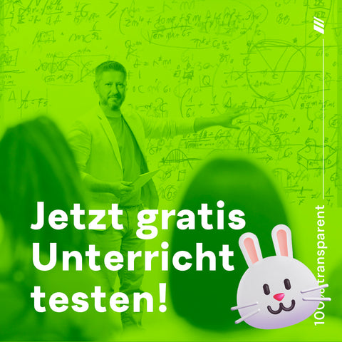Dein kostenloser Probe-Unterricht